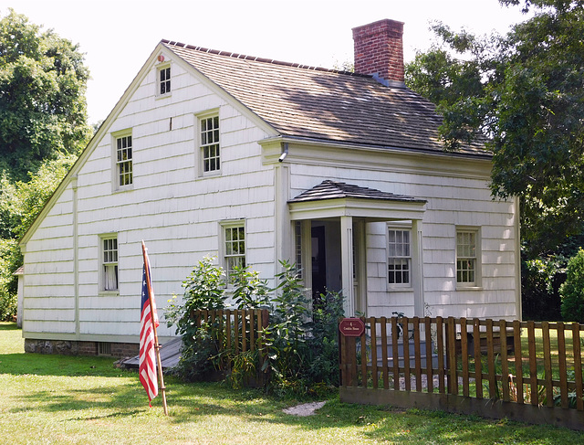 The Conklin House in Old Bethpage Village, August 2022