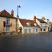 Houses on Thoroughfare, Woodbridge, Suffolk