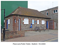 Place Lane Public Toilets Seaford 18 4 2023