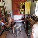 Interior of the Conklin House in Old Bethpage Village, August 2022