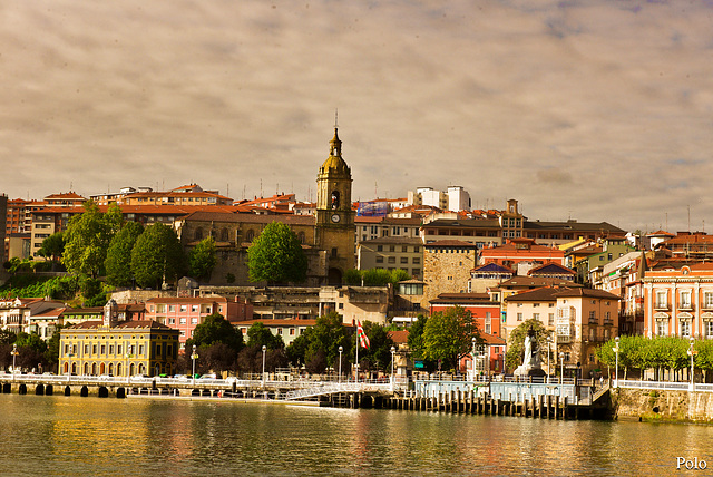 Vista de la Muy Noble Villa de Portugalete