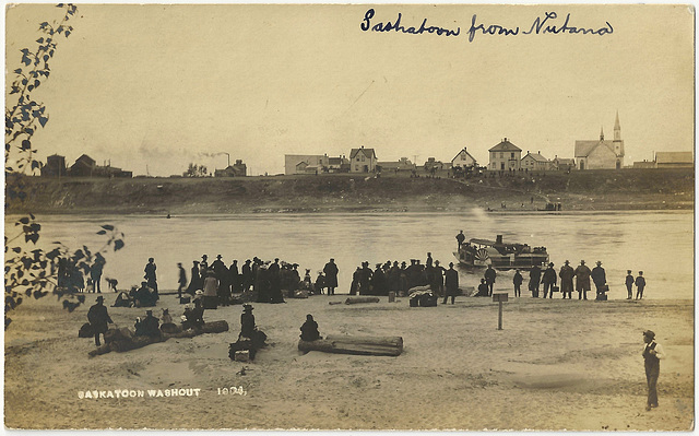 ST0036 SASKATOON -WASHOUT 1904 (SASKATOON FROM NATUNA)