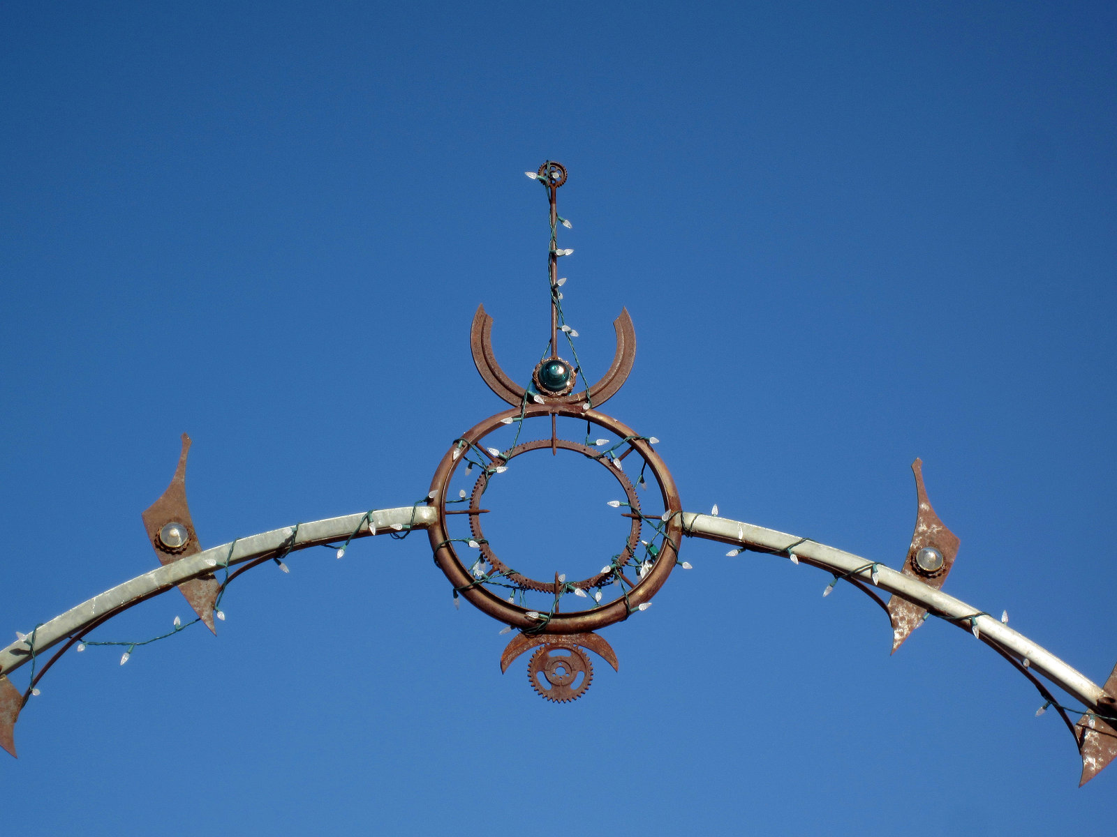 Gate At Joshua Tree Lake Campground (3074)