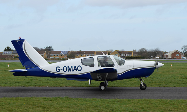 G-OMAO at Solent Airport - 5 March 2019