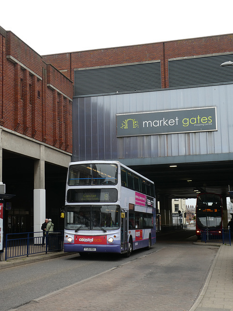 First Eastern Counties (YJ51 RDU) in Great Yarmouth - 29 Mar 2022 (P1110142)