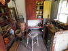 Interior of the Conklin House in Old Bethpage Village, August 2022