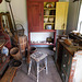 Interior of the Conklin House in Old Bethpage Village, August 2022