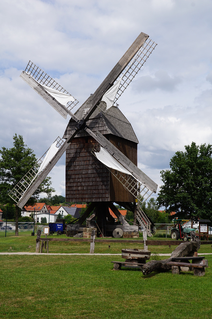 Bockwindmühle im Brotmuseum Ebergötzen