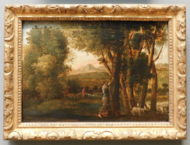 Landscape with Erminia by Agostino Tassi in the Metropolitan Museum of Art, January 2022