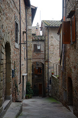 Italy, Anghiari, In the Maze of Narrow Medieval Streets