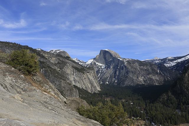 Yosemite Valley and Half Dome