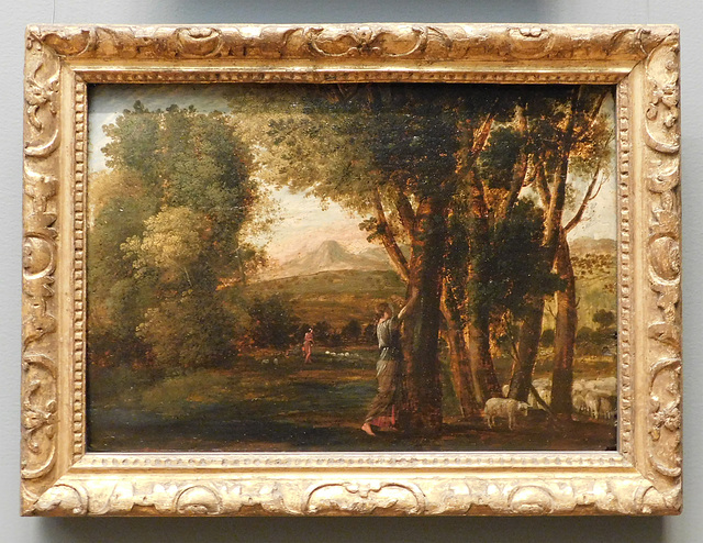 Landscape with Erminia by Agostino Tassi in the Metropolitan Museum of Art, January 2022