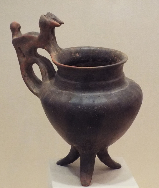 Etruscan Bucchero Beaker in the Virginia Museum of Fine Arts, June 2018