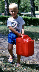 Kinderarbeit, Camingferien 1992 ind Pacengo am Garadasee