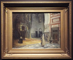 Interior of a Mosque, Cairo by Henry Ossawa Tanner in the Metropolitan Museum of Art, January 2025