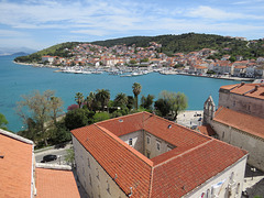 Trogir : la rive de Čiovo.