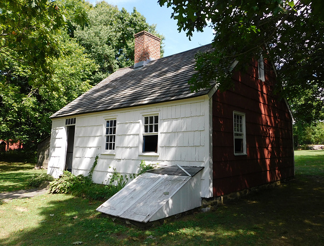 The Ritch House in Old Bethpage Village, August 2022