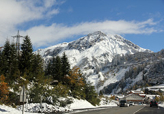 Neuschnee auf dem Arlberg