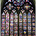 La verrière de la cathédrale de Dol de Bretagne (35)