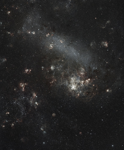 Large Magellanic Cloud area :- Do look at this as large as you can