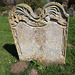 Memorial to Samuel and Ann Clouting, Yoxford Churchyard, Suffolk