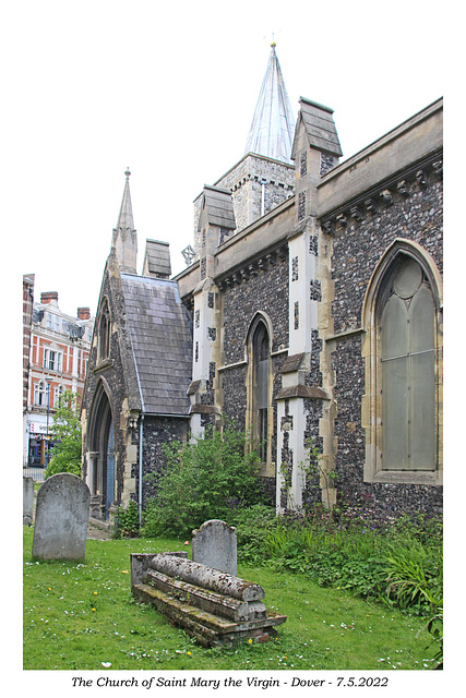 St Mary's Church Dover south side 7 5 2022