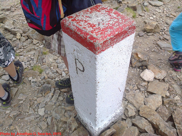 Sniezka Border Marker, Poland, 2015