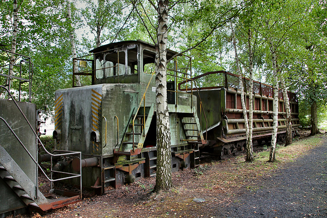 Alter Kokslöschzug (Kokerei Hansa, Dortmund-Huckarde) / 9.09.2018