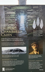 The Unstan Chambered Cairn on Rousay