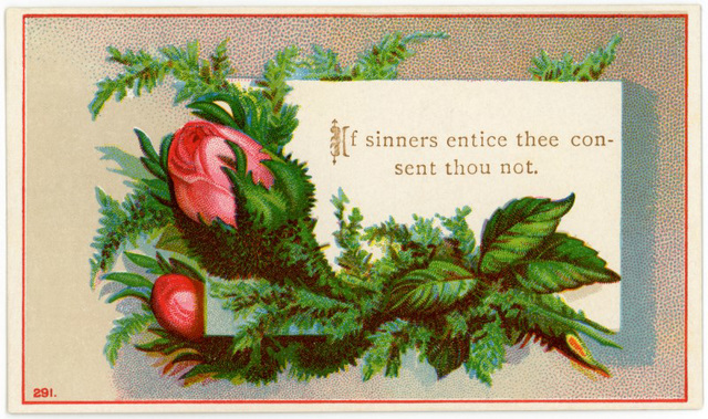 If Sinners Entice Thee Consent Thou Not