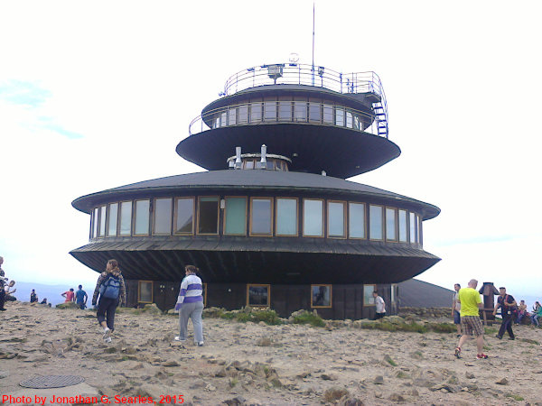 Old Polish Weather Station and Observatory on Sniezka, Poland, 2015