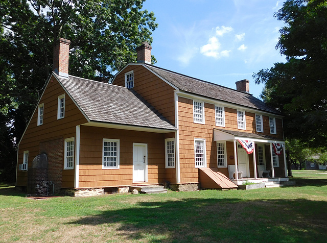 The Lawrence House in Old Bethpage Village, August 2022