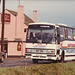 Ambassador Travel LT907 (B907 RVF) at Barton Mills - 13 Apr 1985 (14-3)
