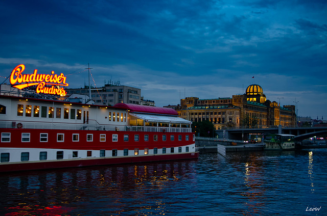 Prague 2011  +  blue hour on the Vltava River