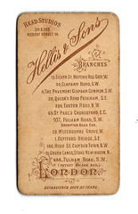 Hellis & Sons London back of print of Edith EBP