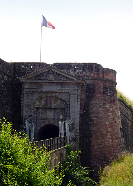 Eingang zur Zitadelle Bitsch / Citadelle de Bitche