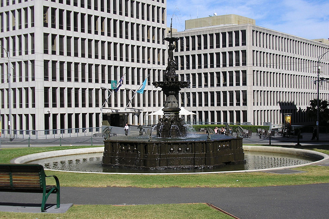 Gordon Fountain In Parliament Gardens