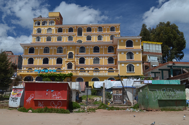 Bolivia, Copacabana, Hotel Mirador