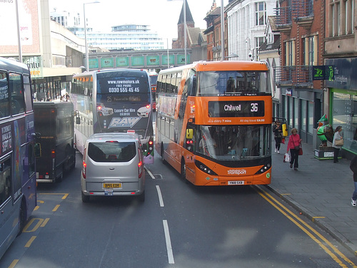 ipernity: DSCF4854 Nottingham City Transport 443 (YN18 SXB) - 13 Sep ...