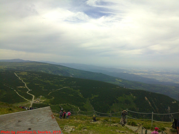 View from the Polish Side of Sniezka, Picture 2, Poland, 2015