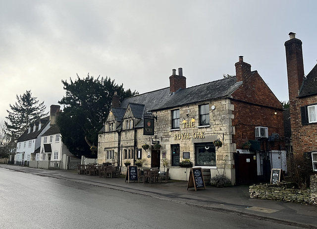 The Royal Oak pub, Prestbury, Gloucestershire