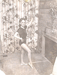 étudiante en danse, 1956