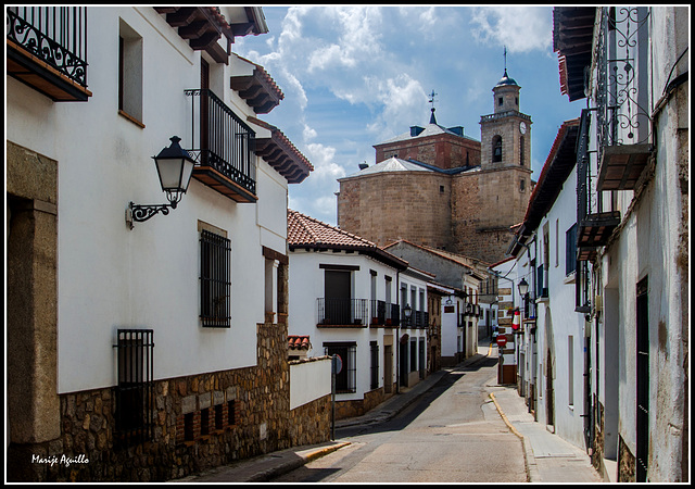 Una calle de San Martín de Valdeiglesias