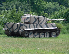 Replica German Tiger Tank in Old Bethpage Village, August 2022