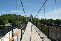 Bridge Over The Chutes De Montmorency