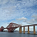The Forth Bridge a Scottish Icon from South Queensferry 10th September 2019.