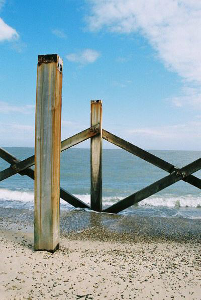 Remains of Wellington Pier,  Great Yarmouth, Norfolk