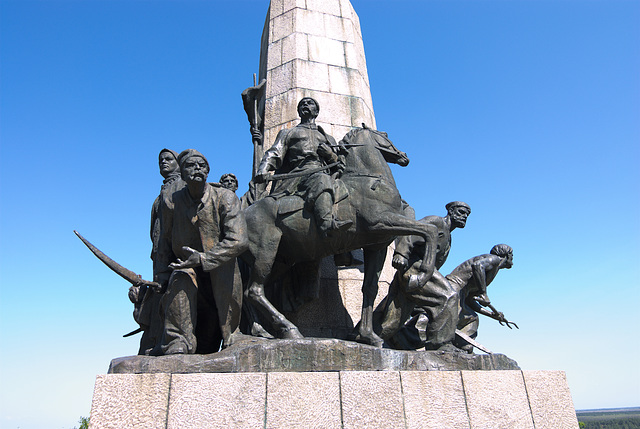 Denkmal für Bohdan Chmelnyzkyj in Tschyhyryn