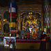 Kathmandu, Boudhanath, Inside the Guru Lhakhang Monastery