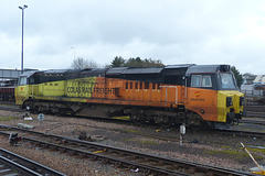 70812 at Eastleigh - 28 February 2020